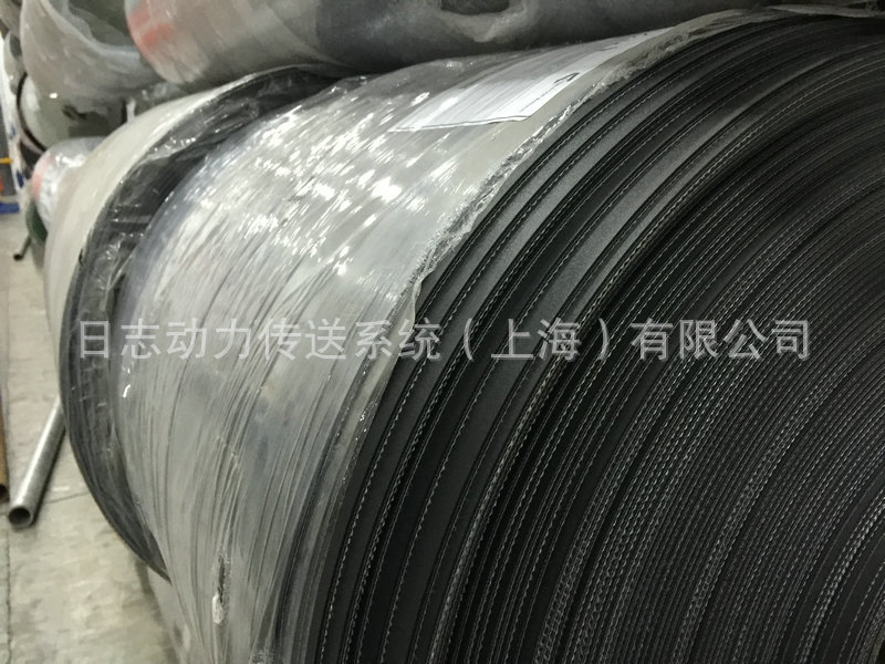 PVC輸送帶黑色物流帶 大圖 (2)